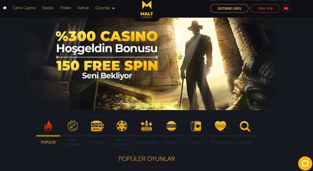 Malt Casino, mobil oyuncuları ödüllendirmek için özel